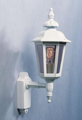 KonstSmide Klassieke muurlampPallas Up wit - 518-250