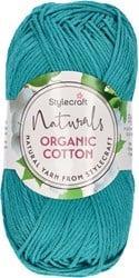 Stylecraft Naturals Organic Cotton 7192 Seagreen - Haakgaren / Breigaren