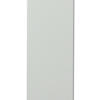 MDF Moderne architraaf 70x12 voorgelakt RAL9010 - lengte 270cm - thumbnail