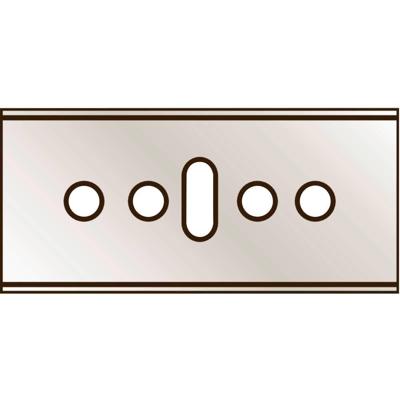 Martor Mes | lengte 39 mm | breedte 18,4 mm | dikte 0,3 mm | 10 stuks - 45.60 45.60a Martor Mes | lengte 39 mm | breedte 18,4 mm | dikte 0,3 mm | 10 stuks - 45.60 45.60a