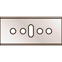 Martor Mes | lengte 39 mm | breedte 18,4 mm | dikte 0,3 mm | 10 stuks - 45.60 45.60a - thumbnail