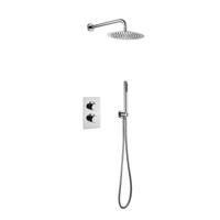 Inbouw Regendouche Set Boss & Wessing Aloni met Handdouche en Wanduitloop Chroom Boss & Wessing - thumbnail