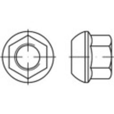 TOOLCRAFT 147246 Kogelborgmoer met flens M18 DIN 74361 Staal 100 stuk(s)