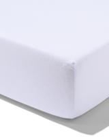 HEMA Hoeslaken 140x200cm flanel wit (wit) - thumbnail