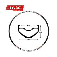 STANS NOTUBES Velg crest mk3 27.5 650b 32h black snt - thumbnail