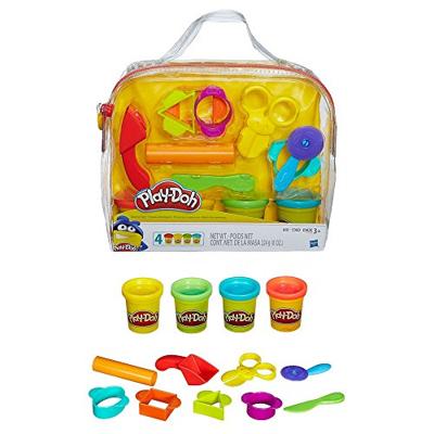 Play-Doh Gereedschap Basisset met 4 Potjes Klei