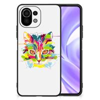 Xiaomi 11 Lite 5G NE | Mi 11 Lite Hoesje Cat Color - thumbnail