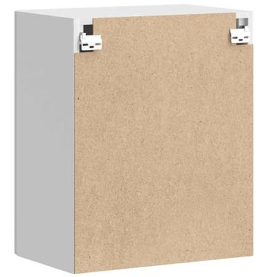 Keukenwandkast Porto bewerkt hout hoogglans wit Keukenwandkast Porto bewerkt hout hoogglans wit