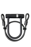 AXA Newton Mini Pro + Cable 100/10 Beugelslot - Zwart - thumbnail