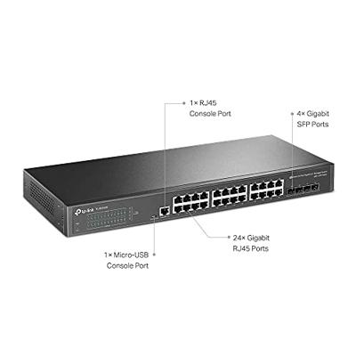 TP-LINK TL-SG3428 Netwerk switch SFP 56 GBit/s