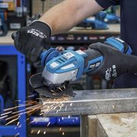 Enzo Koma tools accu haakse slijpmachine | 4.0Ah | 20V | 115mm | Incl. 1x accu en koffer - 6490160 - thumbnail