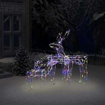 VidaXL 3-delige kerstverlichting rendieren 229 led's