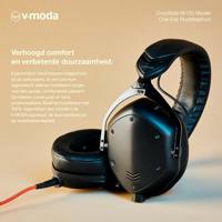 V-Moda Crossfade M-100 Master Matte Black DJ hoofdtelefoon - thumbnail