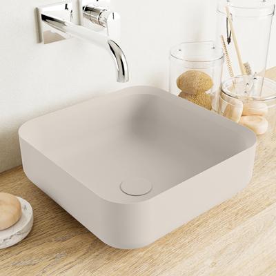 MONDIAZ BINX Waskom solid surface 36cm kleur Linen / Linen