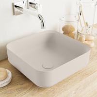 MONDIAZ BINX Waskom solid surface 36cm kleur Linen / Linen - thumbnail