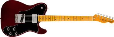 Fender American Vintage II 1977 Telecaster Custom Wine MN elektrische gitaar met koffer