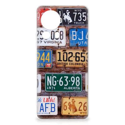 Xiaomi 13 Lite | Siliconen hoesje | met foto Kentekenplaten