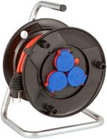 Brennenstuhl 1098530001 Kabelhaspel 20.00 m Rood (mat) Randaarde stekker - thumbnail