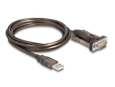 DeLOCK 62646 seriële kabel Zwart 1,5 m USB Type-A DB-9 DeLOCK 62646 seriële kabel Zwart 1,5 m USB Type-A DB-9
