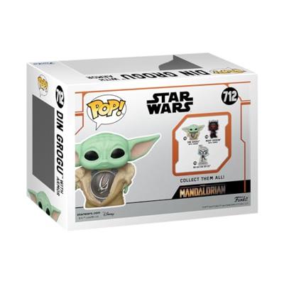 Star Wars The Mandalorian Funko Pop Vinyl: Din Grogu with Armor
