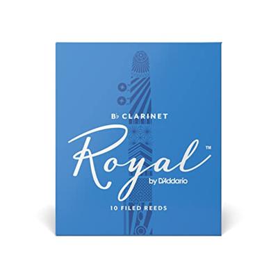 D'Addario Woodwinds RCB1040 Rico Royal rieten Bb-klarinet nr 4 (10 stuks) D'Addario Woodwinds RCB1040 Rico Royal rieten Bb-klarinet nr 4 (10 stuks)