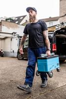 Hazet 160ST Werkplaatswagen Plaatstaal Kleur (specifiek): Blauw - thumbnail