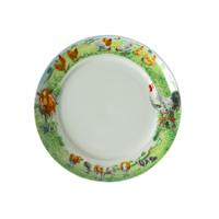 Wiebe van der Zee bord 21 cm koe/kip - thumbnail