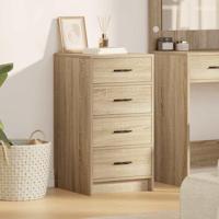 Dressoir met lade Sonoma eiken 40 x 41 x 75 cm Bewerkt hout - thumbnail