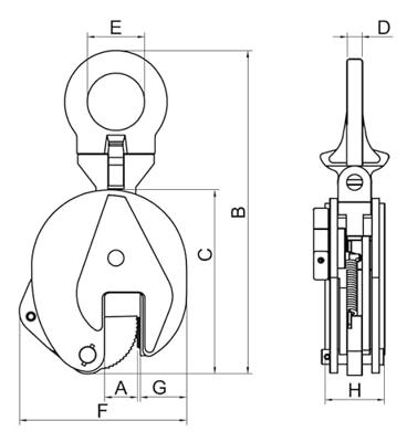 Beta 8135 1,0-Platenklemmen - 081350010
