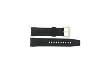 Horlogeband Seiko SSA374J1 / 4R71-00A0 / R037012P0 Leder/Kunststof Bruin 22mm - thumbnail