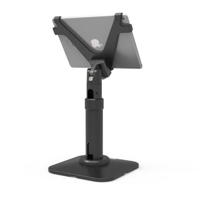 Compulocks Kiosk V-Bracket & Pole standaard voor Apple iPad 10,2 inch (7e generatie) – afsluitbaar – zwart – voor Apple 25,4 cm (10,2 inch) iPad (7e generatie).