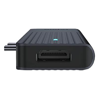 Rapoo USB-C Multiport Adapter, 7-in-2, grijs Desktop accessoire Zwart - thumbnail