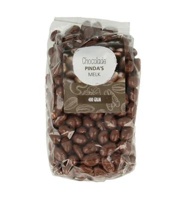 MijnNatuurwinkel Chocolade pinda melk 400 Gram