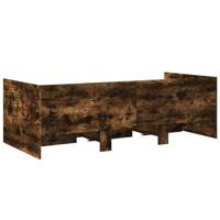 Slaapbank met lades zonder matras 90x190 cm gerookt eikenkleur - thumbnail