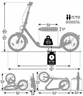 Kickbike clix 2.0 white