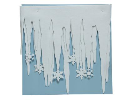 Rand vilt l200b34h0.40cm wit - Decoris