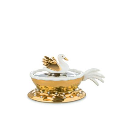 Alessi Fleurs de Jori Kerstornament Narciso porelein 12 cm Alessi Fleurs de Jori Kerstornament Narciso porelein 12 cm