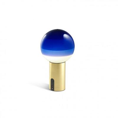 Marset Dipping Light Portable Tafellamp - Blauw - Messing
