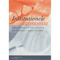 Institutionele economie - C.A. Hazeu - Paperback (9789046900642) - thumbnail