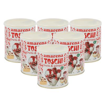 Toschi - Amarena Frutto & Sciroppo - 6x 1kg
