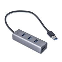 i-tec 4-Port USB 3.0 Metal usb-hub - thumbnail