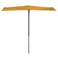 Madison balkonparasol sun wave 270x150 cm goudgeel - thumbnail
