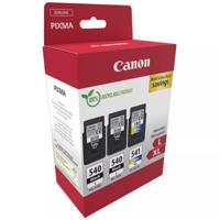 Canon Inktcartridge PG-540L+CL-541XL Origineel Triple Zwart, Zwart, Kleur 5224B017 - thumbnail