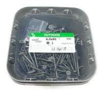 Dynaplus unischroef/spaanplaatschroef ar-coating platkop deeldraad +snijpunt torx tx30 6.0x80/42 | 350 stuks - 0289.14.50401 - thumbnail