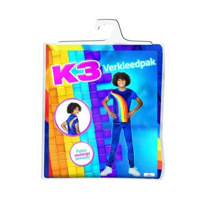 Studio 100 K3 verkleedpak regenboog - 6-8 jaar Studio 100 K3 verkleedpak regenboog - 6-8 jaar