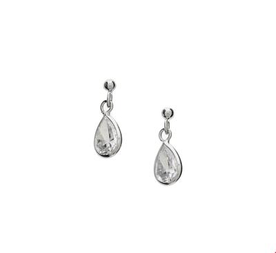 TFT Oorhangers Zirkonia Zilver Gerhodineerd Glanzend 11 mm x 6.5 mm TFT Oorhangers Zirkonia Zilver Gerhodineerd Glanzend 11 mm x 6.5 mm