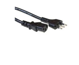 ACT AK5066 230V Stroomkabel Italiaanse Stekker/C13 - 2,5 meter