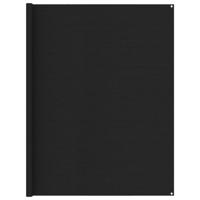 VidaXL Tenttapijt 250x300 cm zwart - thumbnail