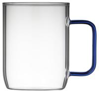 Lyngby - Torino - Theeglas S/2 0,40l Blauw - thumbnail