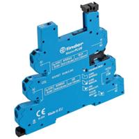 Finder 93.66.0.240 Relaissocket Met houderbeugel, Met LED, Met EMC-ontstoringsschakeling Geschikt voor serie: Finder serie 34 Finder 34.51, Finder 34.81 Tray 1 - thumbnail